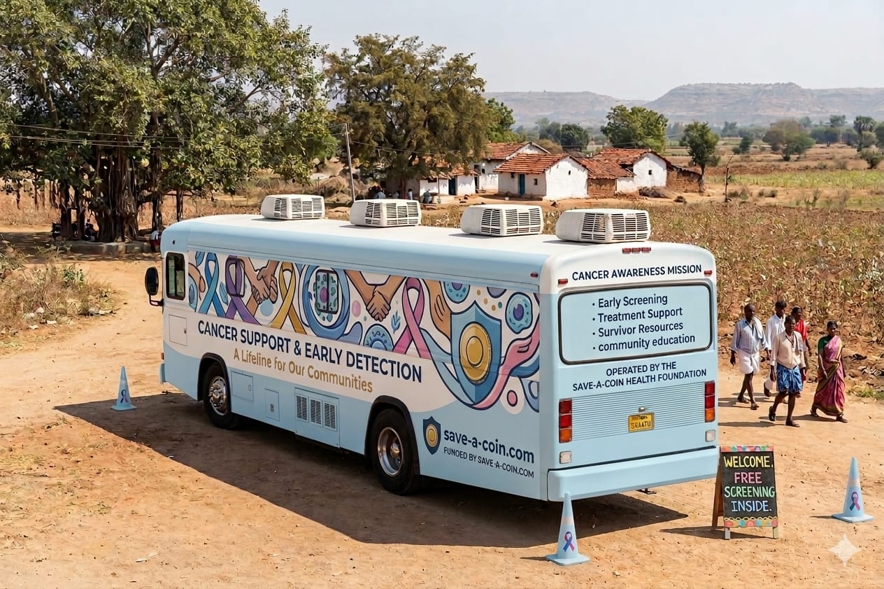 The mobile cancer screening unit